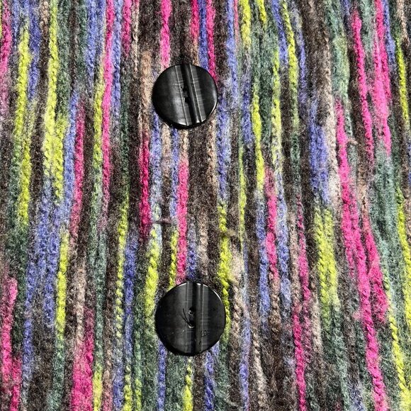 Vintage Indie Whimsigoth Statement Jacket Artsy Teacher Sustainable Librarian L - Picture 3 of 11